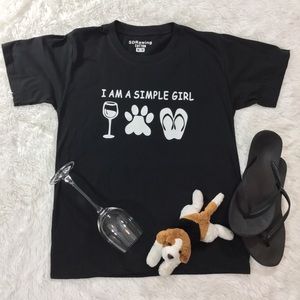 Simple Girl Graphic Tee